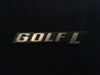 VW Golf 1 Schild Emblem Golf L Kiel - Steenbek-Projensdorf Vorschau