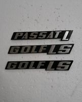 Golf 1 LS Passat  L Typenschild Schriftzug Alu Sachsen - Niederwiesa Vorschau