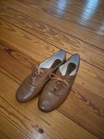 NEU GÖRTZ Halbschuhe Schnürschuhe Ballerina 42 Leder cognac braun Berlin - Spandau Vorschau