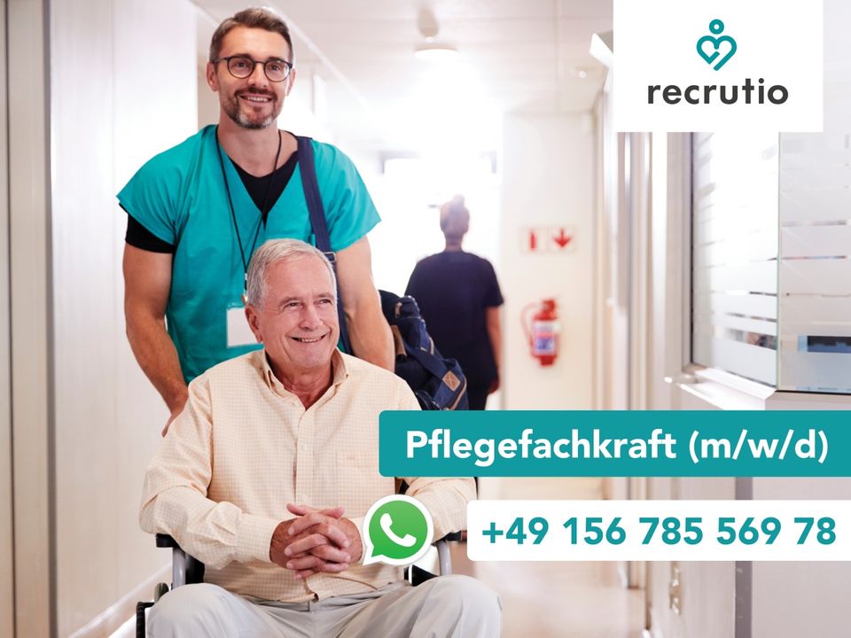 ➡ Pflegefachkraft / Altenpfleger(m/w/d) 3.800 € Einstiegsgehalt in Wipperfürth