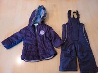 Winterjacke und Schneehose Größe 74 lila Bayern - Falkenberg Vorschau