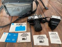 Minolta X-300 Kamera mit Tasche und Metz 32 CT 3 Blitz Nordrhein-Westfalen - Iserlohn Vorschau