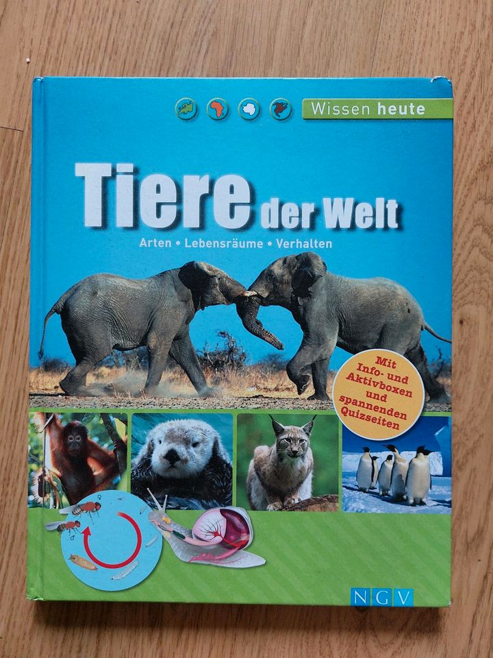 Wissen heute - Tiere der Welt Buch in Kaiserslautern