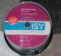 DVD+R ISY  4,7 GB  Printable mit weißer Schicht  22 Stück Baden-Württemberg - Hechingen Vorschau