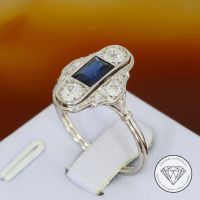 M*193752 Wert 3000,- Art Deco Diamant Ring 750 Gold 18 Karat XXYY Essen - Karnap Vorschau