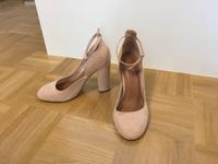 Damen Schuhe Pumps ASOS rosé Größe 39 Blockabsatz 10cm München - Ramersdorf-Perlach Vorschau