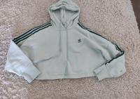 Kurzer türkis/grüner Pullover von Adidas, Größe M Bayern - Haarbach Vorschau