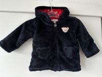 Steiff Jacke Jäckchen Teddy-Stoff Gr 68 blau Nordrhein-Westfalen - Neuss Vorschau