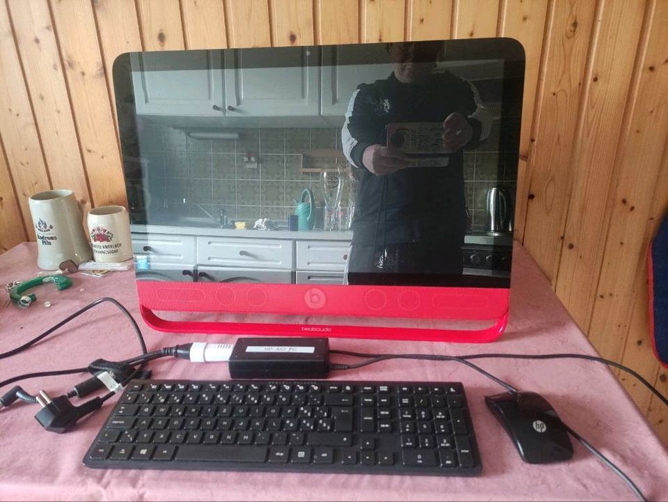 Desginer HP Envy Beats Special Edition All in One in rot Touch in Eppelborn