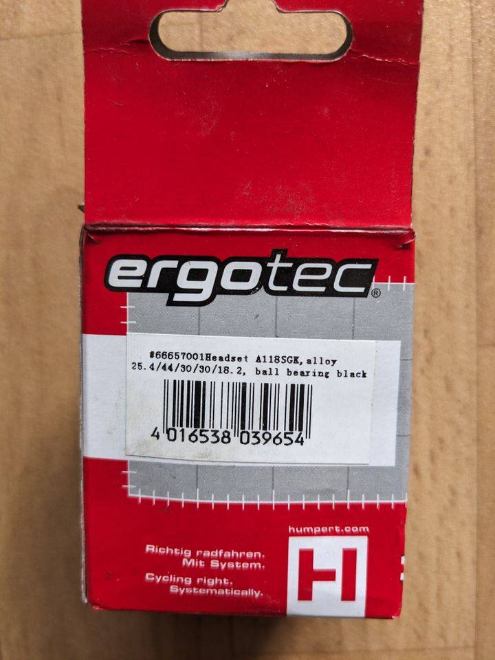 ergotec Steuersatz NEU 1-1/8 A118SGK alloy 25.4 44 30 30 18.2 in Berlin