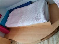 Bett Welle Möbel 90x200 Buche Jugendzimmer Kinderzimmer Podest Schleswig-Holstein - Ahrensburg Vorschau