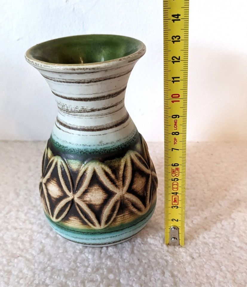 Vintage Vase Blumenvase - mehrfarbig - Deko Sammeln Keramik in Mannheim