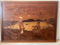Bild, auf Holz, handmade, Chinesische Ambiente, Landschaft Hessen - Amöneburg Vorschau