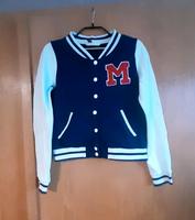 H&M Collegejacke Gr. 38 Damen blau/weiß Jacke Thüringen - Wachstedt Vorschau