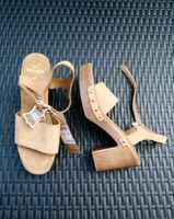 Sansibar Schuhe Größe 38 Sandalen beige Damen Leder Schuhe Neu Nordrhein-Westfalen - Essen-Fulerum Vorschau