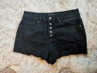 Neue High-waist Jeans Shorts schwarz, Größe M Baden-Württemberg - Karlsbad Vorschau