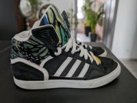 Adidas Extaball schwarz gelbgrün  Blumen 40 2/3 Nordrhein-Westfalen - Grevenbroich Vorschau