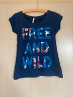 34 XS Fishbone Tshirt dunkelblau Free and wild Bayern - Wallersdorf Vorschau