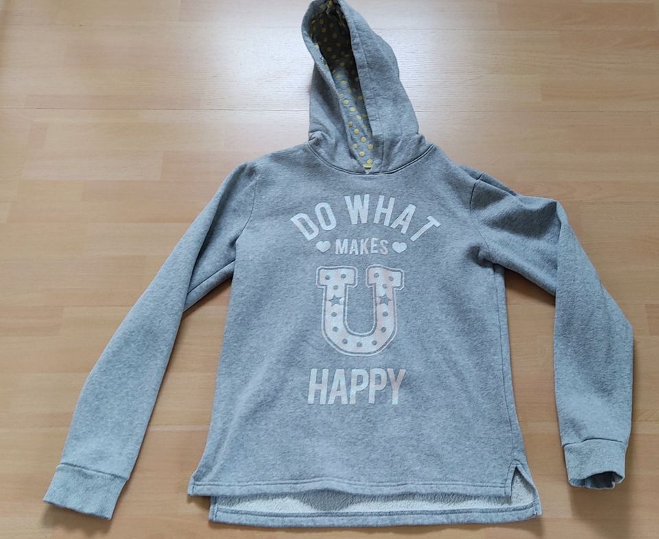 Here&There Sweatshirt Kapuzensweatshirt Gr. 170/176 grau in Nordstemmen