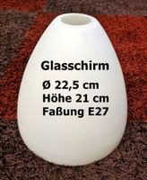 Lampenschirm Glas Ersatzglas Schirm Ersatzschirm Lampenglas E27 Bonn - Plittersdorf Vorschau