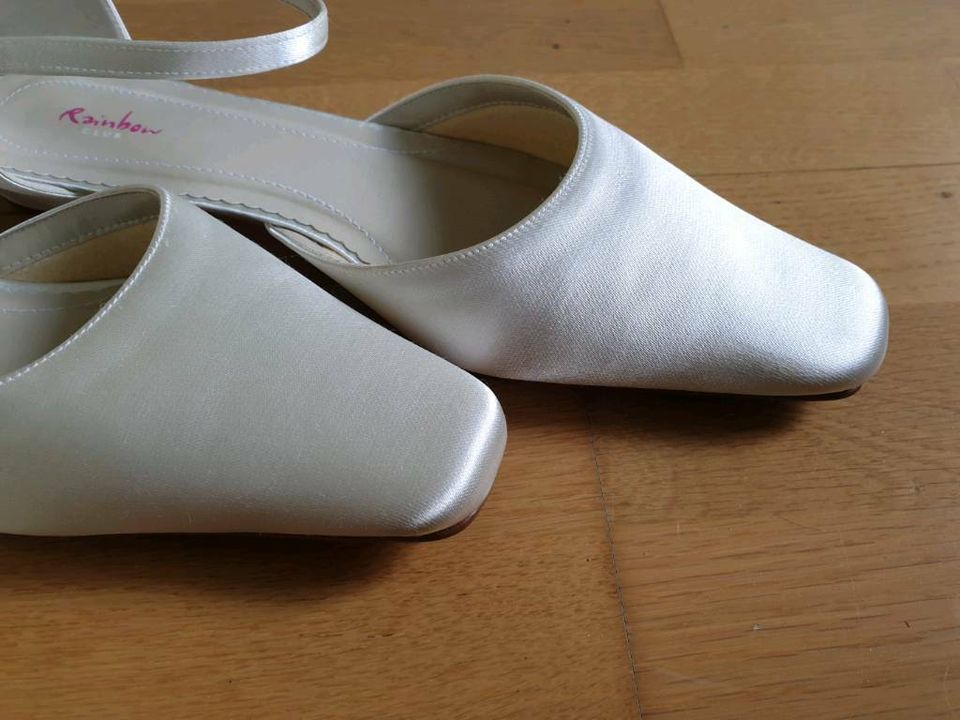 Brautschuhe Hochzeitsschuhe Rainbow "ivory" (Gr. 40,5) ▪︎ NEU ▪︎ in Telgte