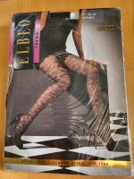 gemusterte Feinstrumpfhose florales Design schwarz Gr. 42-44 *NEU Bayern - Lichtenfels Vorschau