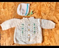 Vintage Baby Strickjacke und Mütze/ 80er Jahre/ Cardigan Berlin - Köpenick Vorschau