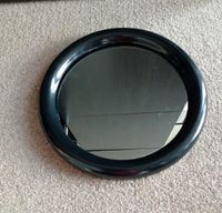 runder Spiegel, schwarz, ca. 30 cm Durchmesser Saarland - Wadern Vorschau