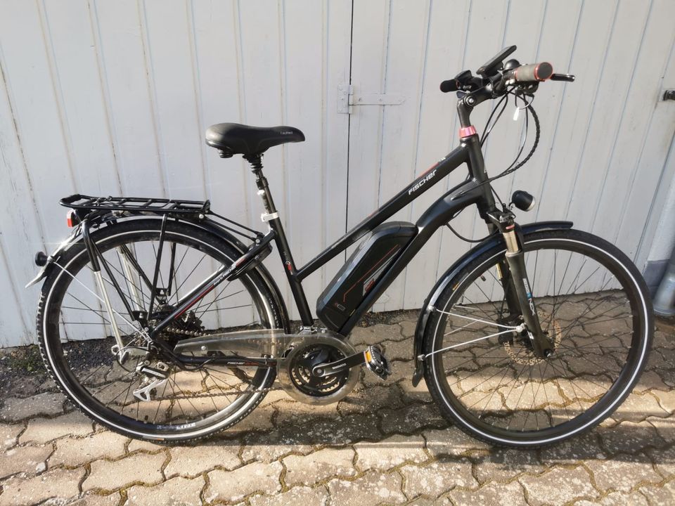 E Bike Fischer EPAC Alu Proline ETD 1722 28" schwarz in Untersiemau