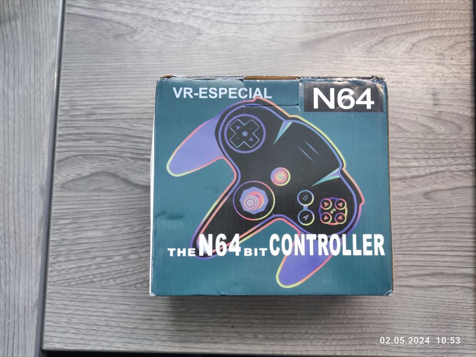 N64 Controller transparent blau - NEU in Kirchardt