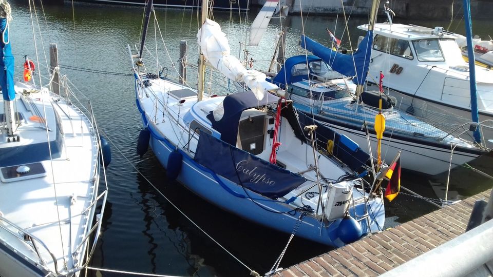 Segelboot Segelyacht Ecume de mer ,nur 1,25 m Tiefgang, Trailer in Kleve