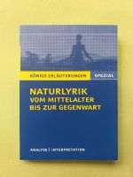 Königs Erläuterungen: Naturlyrik vom Mittelalter bis zur Gegenwar Pankow - Buch Vorschau