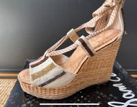 Sam Edelman Plateausandale Trey Metallic, Gr. 9.5 (41), neu! Hamburg-Nord - Hamburg Barmbek Vorschau