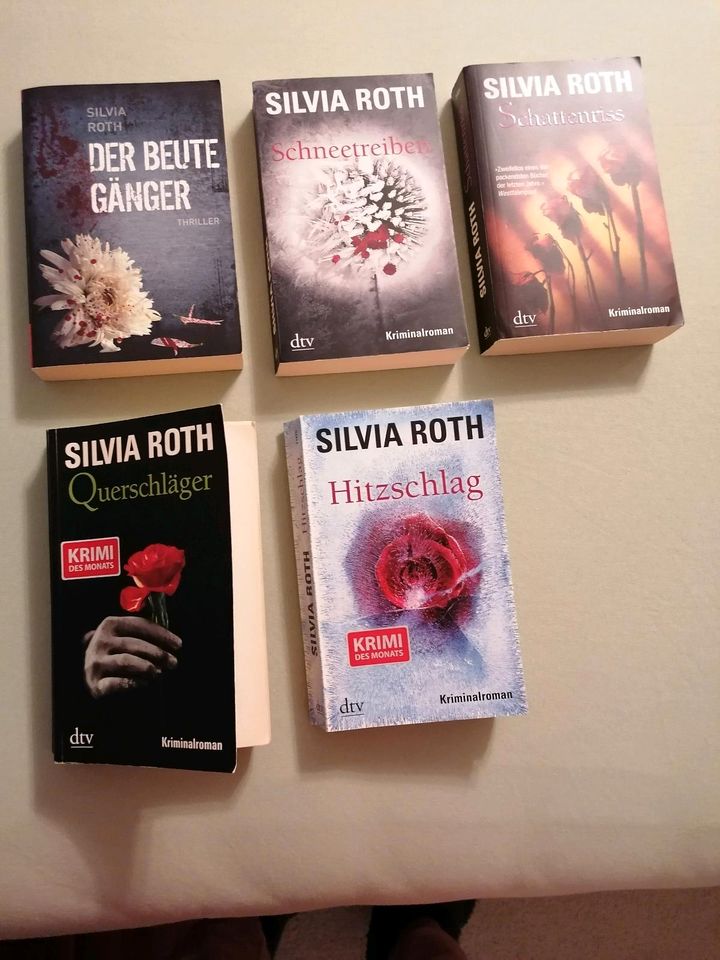 5 Silvia Roth Bücher, Kommisarin Heller, Krimis in Wetzlar