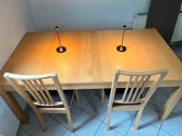 Tisch ausziehbar, Stühle und Sitzbank Hessen - Gedern Vorschau