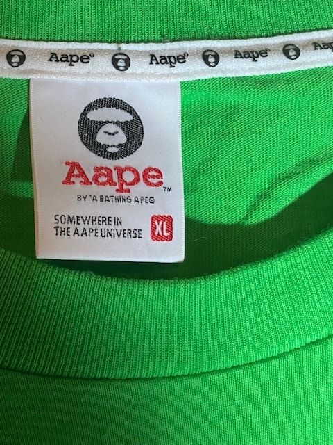 AAPE A Bathing Ape Langarm T-Shirt grün XL in Berlin