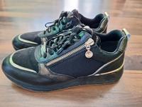 tamaris halbschuh sneaker gr. 39 gold/schwarz Sachsen - Zwickau Vorschau