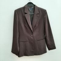 JP Woman Blazer Gr. 40 braun Nadelstreifen weiß vintage Nordrhein-Westfalen - Goch Vorschau