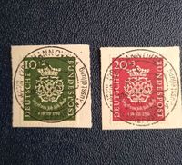 !!! BUND 1950 Michel 121/122 mit Sonderstempel Michel 100€ Mitte - Tiergarten Vorschau