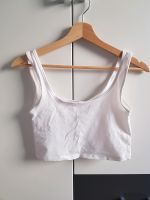 Stradivarius Top cropped weiß Croptop kurz Nürnberg (Mittelfr) - Südstadt Vorschau