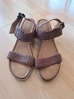 Sommer-Must-Have! Braune Cox Sandalen mit Absatz – Gr. 40 Baden-Württemberg - Leonberg Vorschau