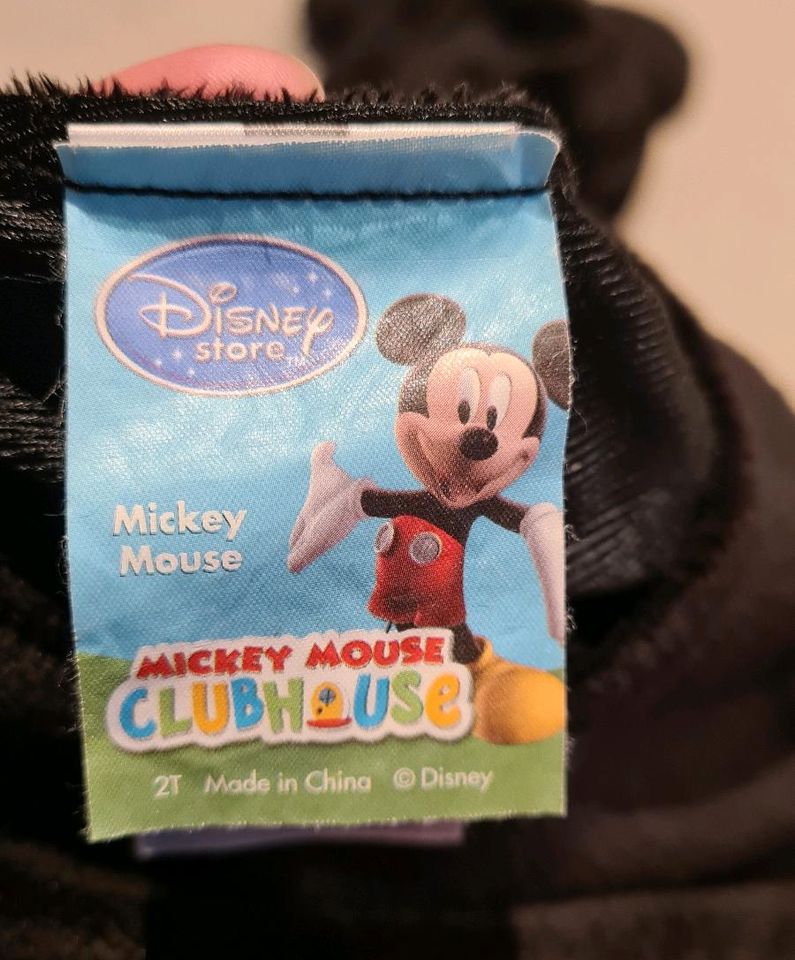 Mickey Maus Kostüm Fasching Gr. 2T bzw. 92 in Bad Segeberg