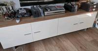 Vanillefarbene Wohnwand, Sideboard Regal, 1 Kommode, abzugeben Baden-Württemberg - Ludwigsburg Vorschau