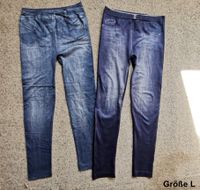 1x Damen Jeggings, Jeans washed look, L Bayern - Lappersdorf Vorschau