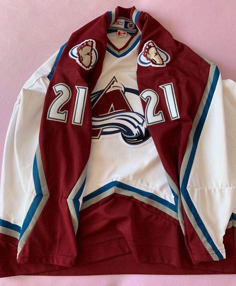 #21 Colorado Avalanche Peter Forsberg Trikot in Bietigheim-Bissingen