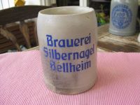 Bierkrug 0,5l Rheinland-Pfalz, Brauerei Silbernagel Bellheim Baden-Württemberg - Weinheim Vorschau