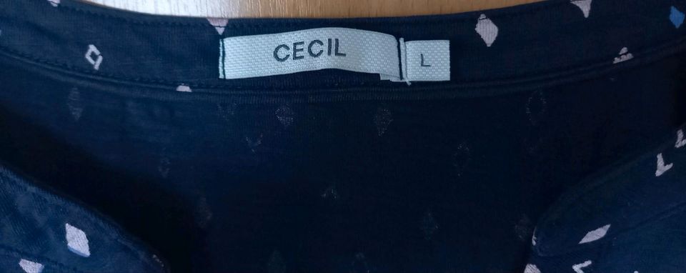 Cecil Blusenshirts (2 St.) Gr. L aubergine u. blau neu in Hanau