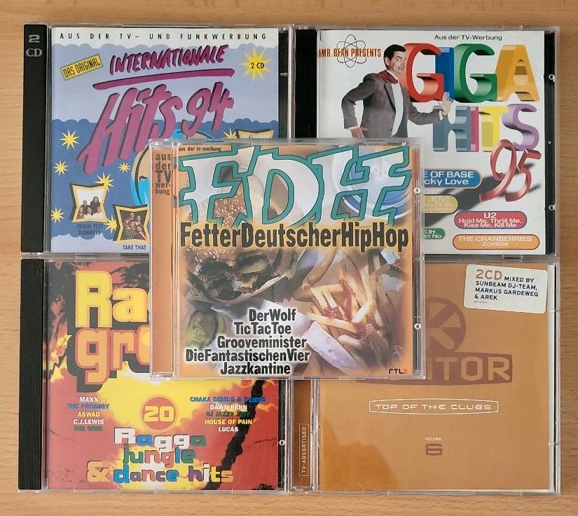 9 x Sampler Album CD 90er Einzeln oder Zusammen VIVA RTL Kontor in Hattersheim am Main