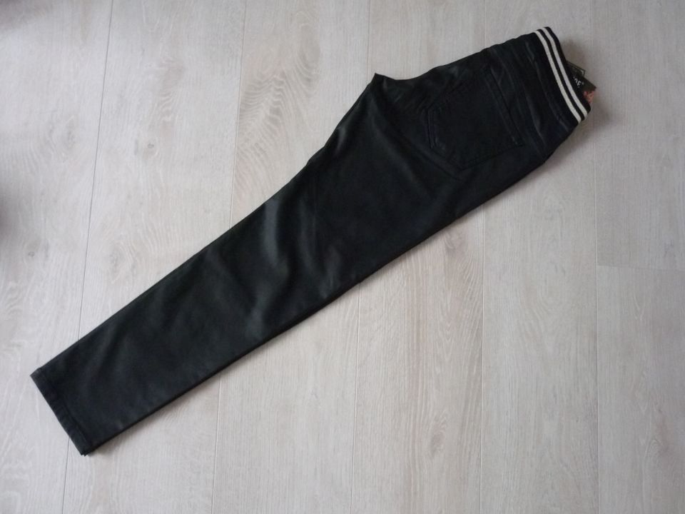 Sexy Damen Leder Jogpants Gr. 38 / M schwarz °°neu  Hose modisch in Untermünkheim