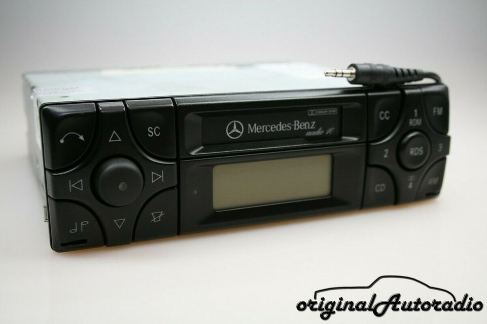 Mercedes Audio 10 BE3100 MP3 AUX-IN Becker Kassette Autoradio in Gütersloh